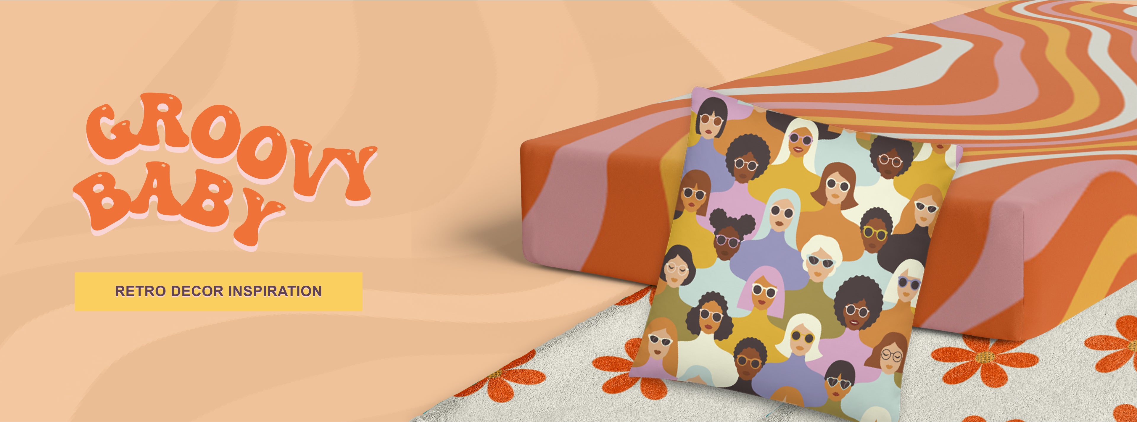 Nursery Theme Inspiration: Groovy Retro Baby Decor – Artful Crib