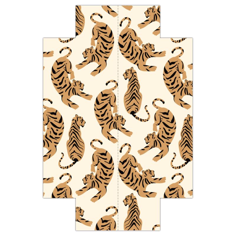 Neutral Tiger Bed Sheets