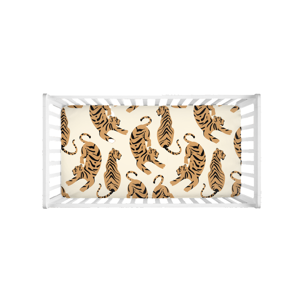 Tiger crib sheets hotsell