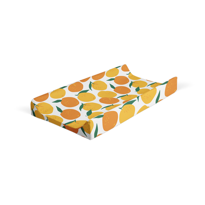 Orange Delight Changing Pad Cover