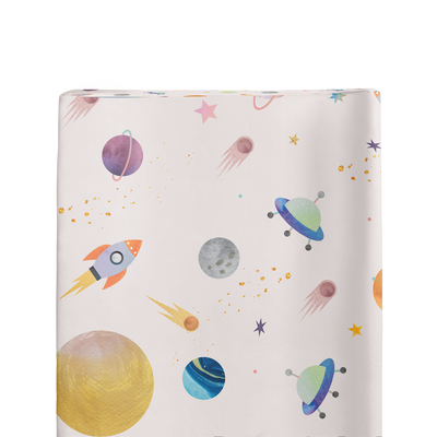 Pink Galaxy Changing Pad Cover